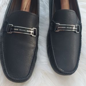 Prada Men's loafers dress shoes 12